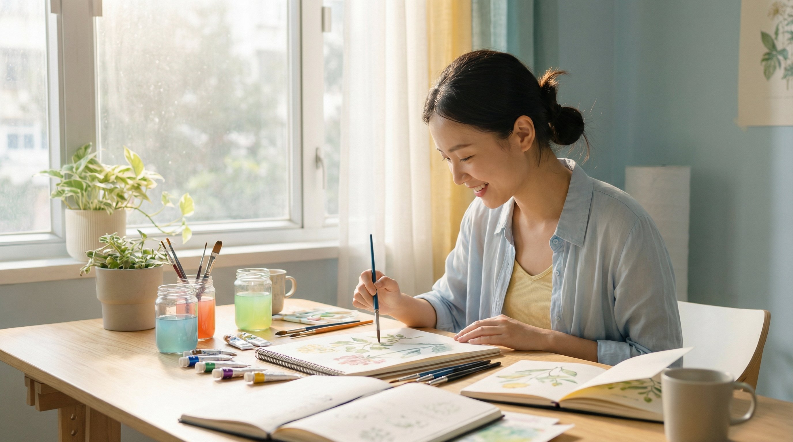 51传媒 - 水彩绘画教程